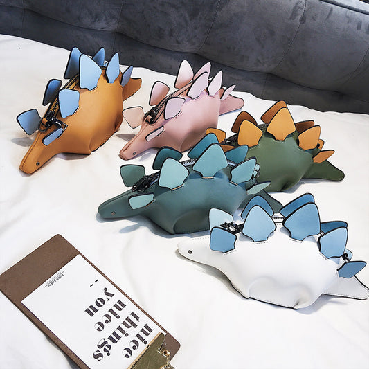 Female Eccentric Personality Mobile Cartoon Dinosaur Bags