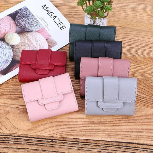 Female Short Korean Fashion Cute Portable Ladies Wallets