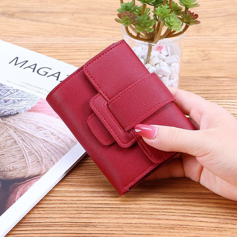 Female Short Korean Fashion Cute Portable Ladies Wallets