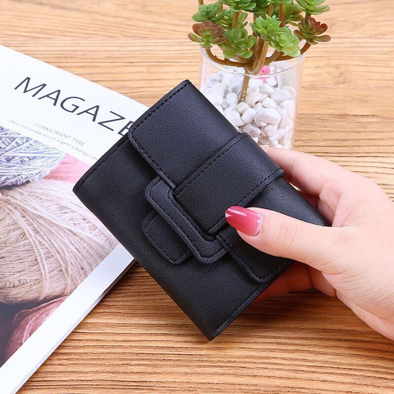 Female Short Korean Fashion Cute Portable Ladies Wallets