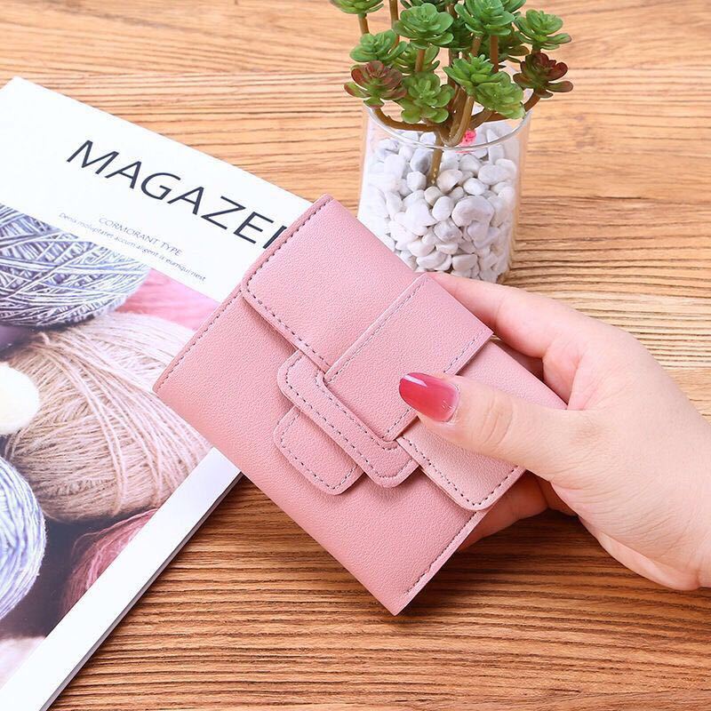 Female Short Korean Fashion Cute Portable Ladies Wallets