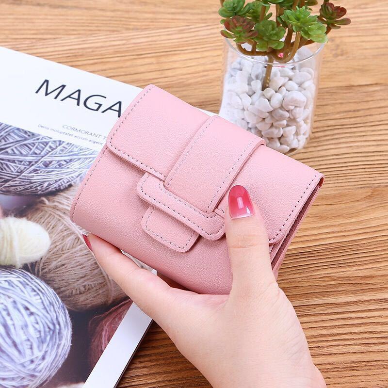Female Short Korean Fashion Cute Portable Ladies Wallets