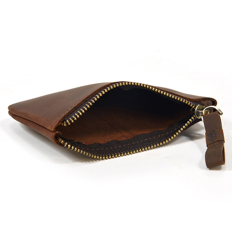 Women's & Men's & Horse Leather Genuine First Layer Ladies Wallets