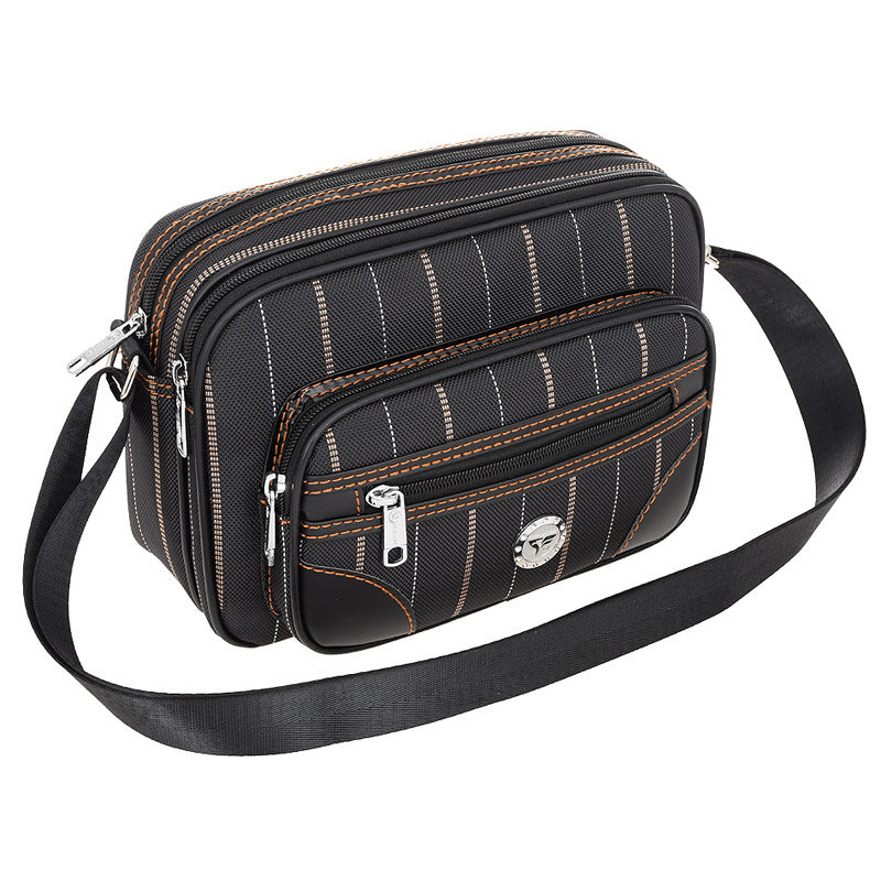 Cloth Medium Horizontal Zipper Changing Sandwich Sewing Line Bags