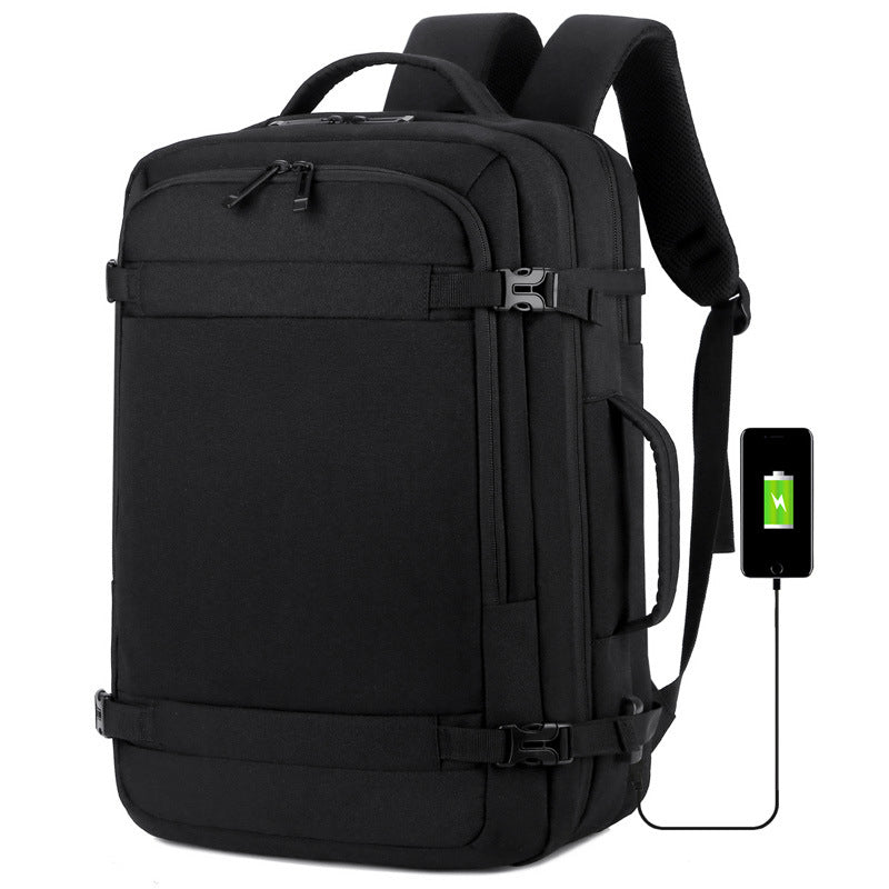Women's & Men's & Capacity Expansion Extended Charging Waterproof Business Backpacks