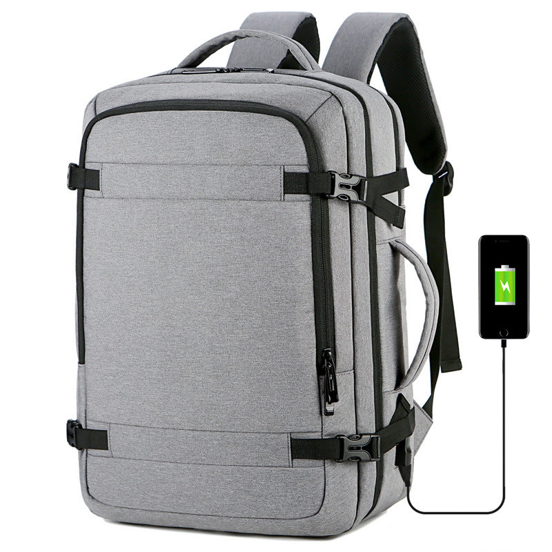 Women's & Men's & Capacity Expansion Extended Charging Waterproof Business Backpacks