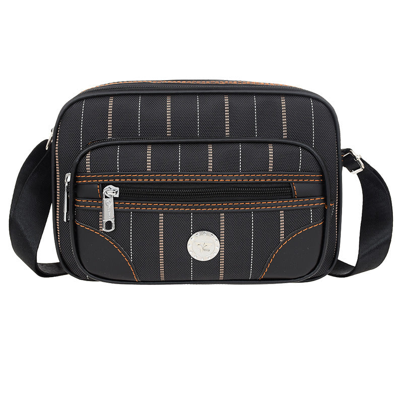 Cloth Medium Horizontal Zipper Changing Sandwich Sewing Line Bags