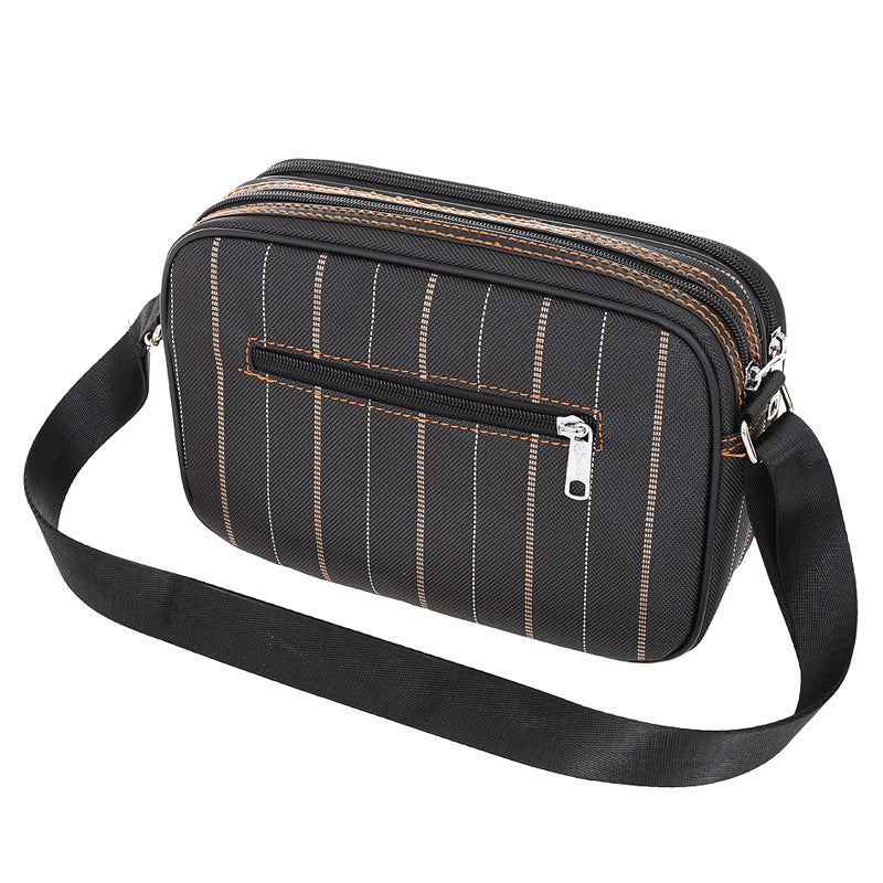 Cloth Medium Horizontal Zipper Changing Sandwich Sewing Line Bags