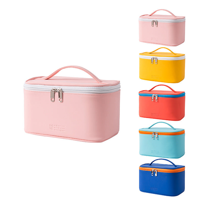 Series Portable Waterproof Makeup Storage Large Capacity Cosmetic Bags