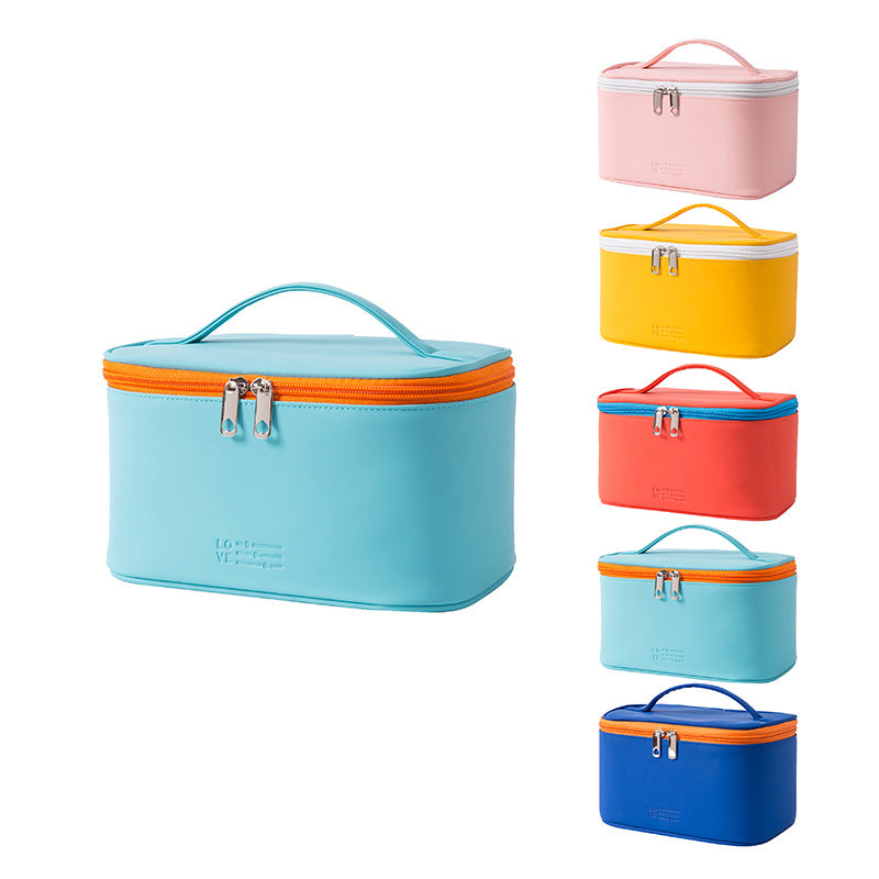 Series Portable Waterproof Makeup Storage Large Capacity Cosmetic Bags