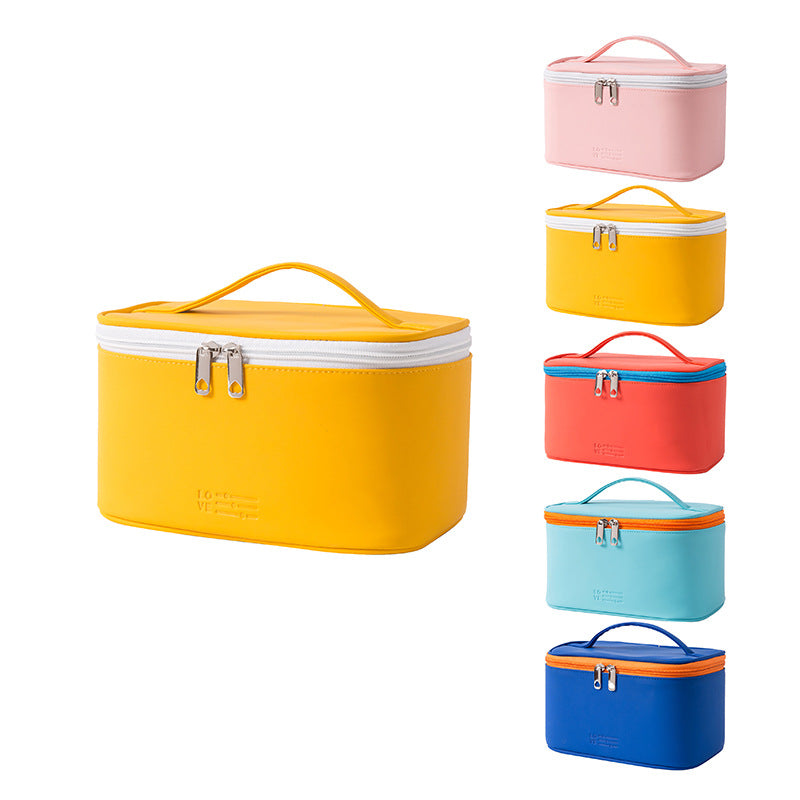 Series Portable Waterproof Makeup Storage Large Capacity Cosmetic Bags