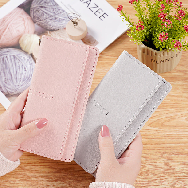 Women's Long Multifunctional Simple Clutch Thin Ladies Wallet
