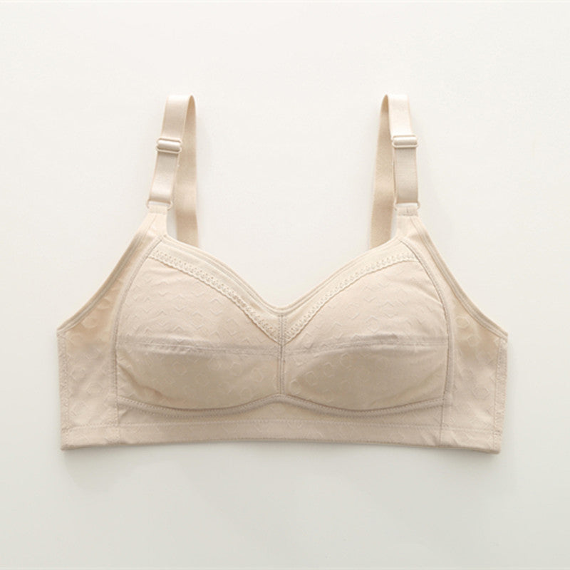 Big Cup Underwear Quilted Comfortable Colorful Bras