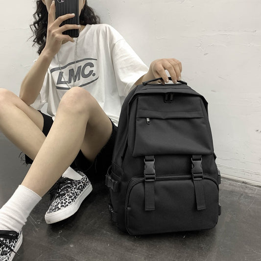 Women's & Men's & Trendy Cool Fashion Simple Trend Backpacks