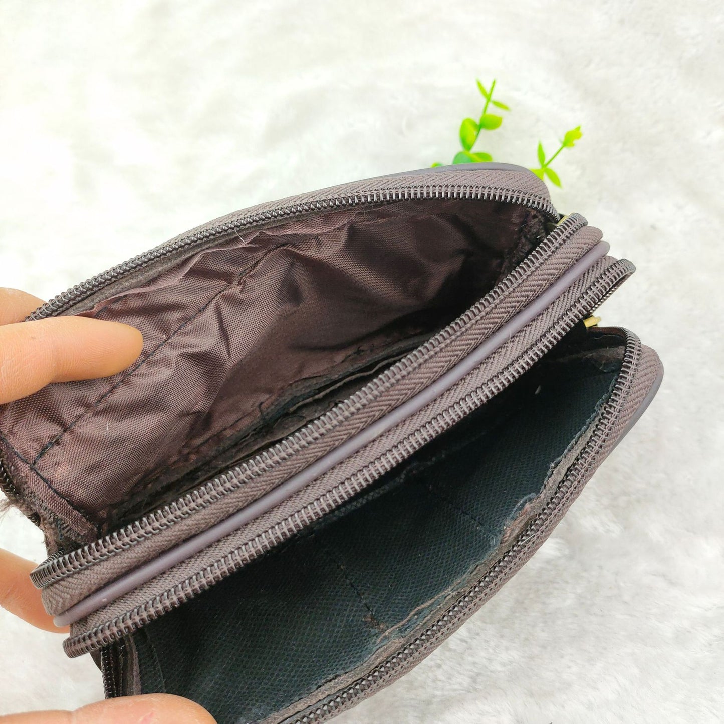 Men's Horizontal Lightweight Flat Mouth Hanging Cell Men's Waist Packs