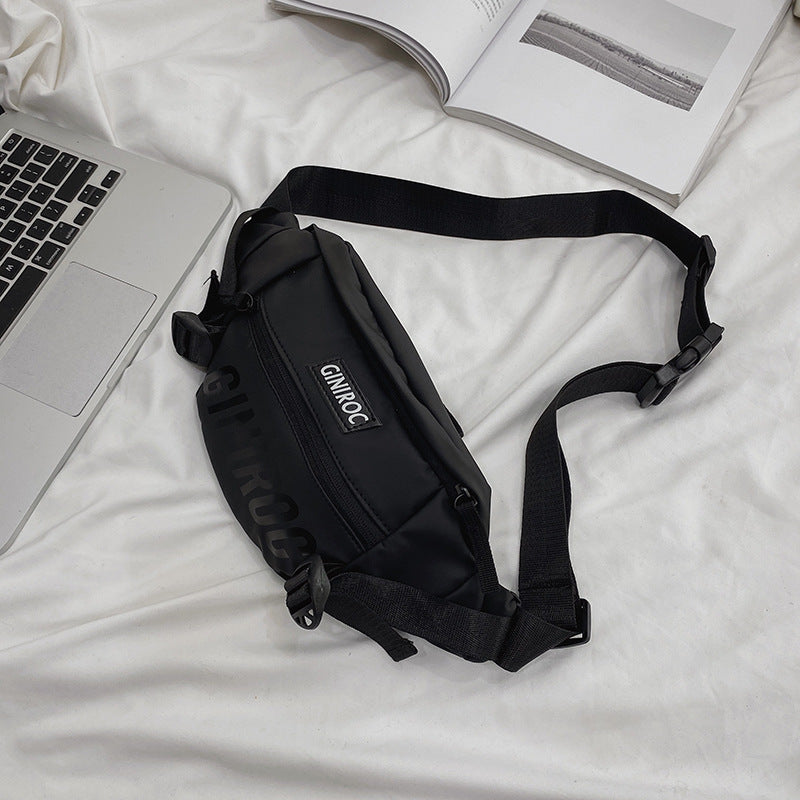 Men's Cool College Fried Street Fashion Men's Chest Bags