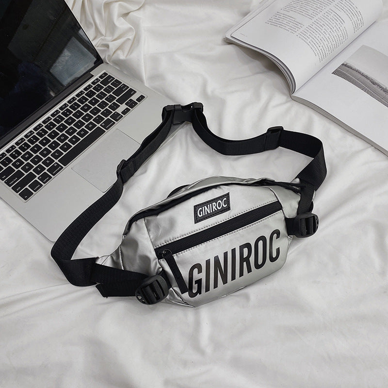 Men's Cool College Fried Street Fashion Men's Chest Bags