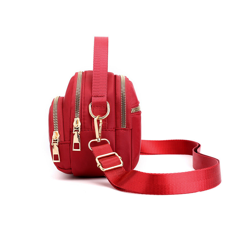 Women's Summer Nylon Mini Pouch Waterproof Cloth Crossbody Bags