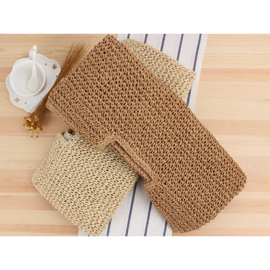 Fashion Straw Mori Style Hand-woven Large Capacity Shoulder Bags
