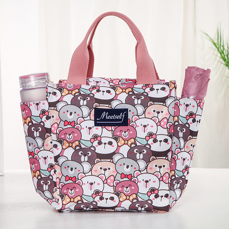 Canvas Large Lunch Box Mummy Capacity Handbags