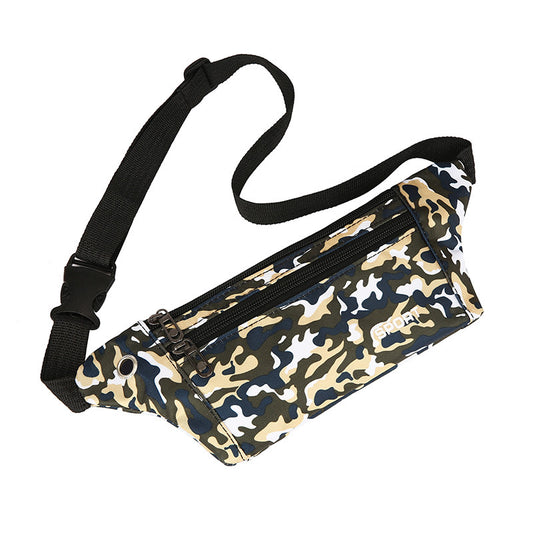 Women's Fashion Spring Camouflage Running Mobile Printed Bags
