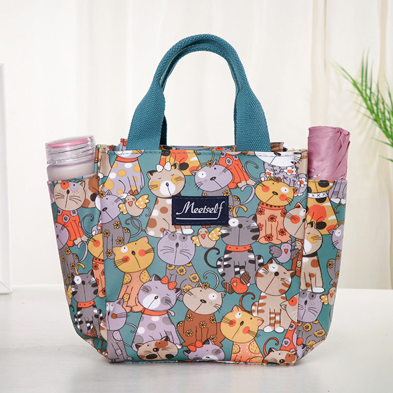 Canvas Large Lunch Box Mummy Capacity Handbags