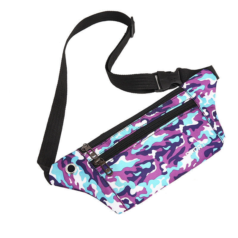 Women's Fashion Spring Camouflage Running Mobile Printed Bags