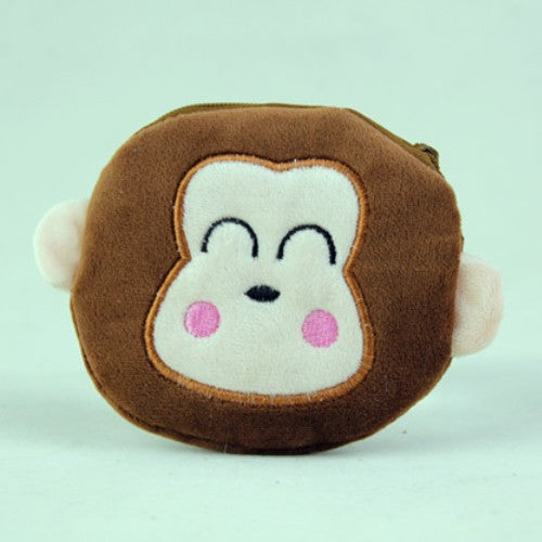 Women's Cute Korean Style Cartoon Cloth Coin Purses
