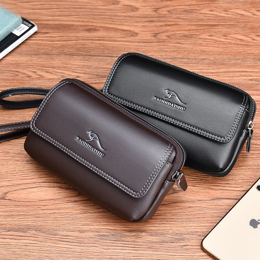 Men's Kangaroo Wear Large Capacity Human Men's Waist Packs