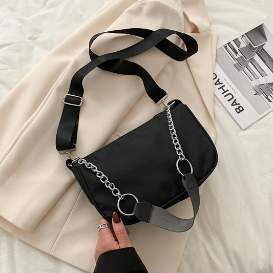Women's Design Summer Nylon Underarm High-grade Chain Crossbody Bags