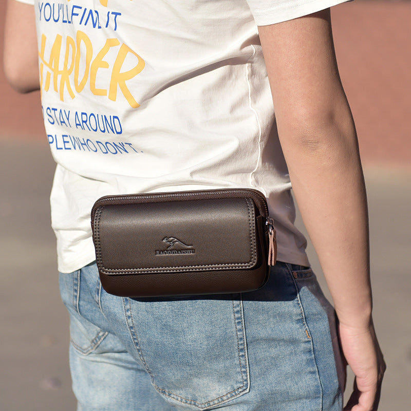 Men's Kangaroo Wear Large Capacity Human Men's Waist Packs