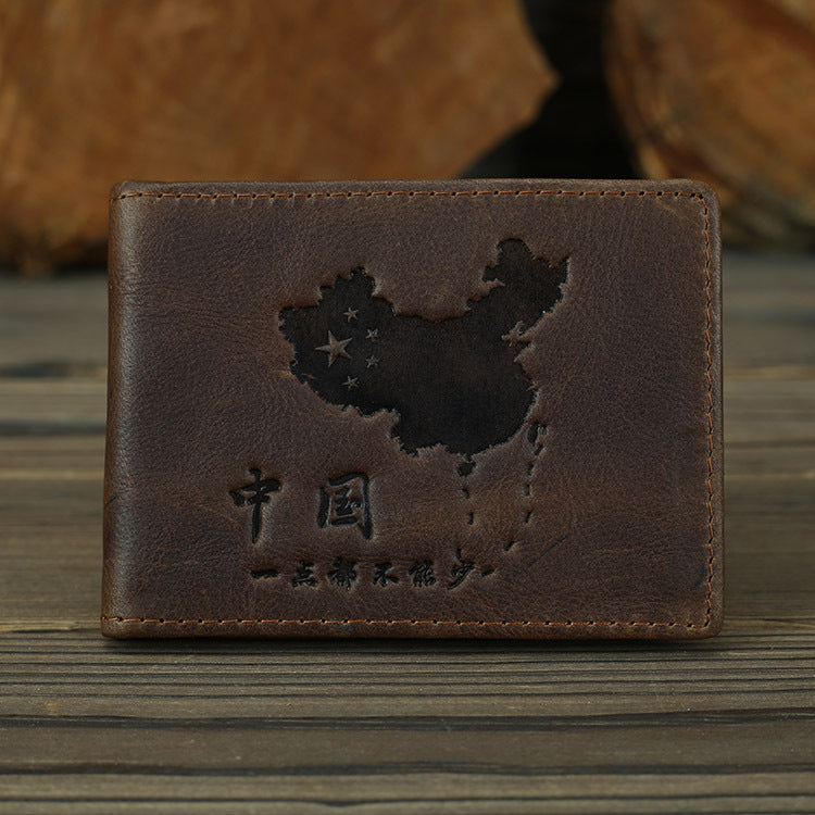 Leather Driving License Comrade In Arms Gift Vintage Card Holder