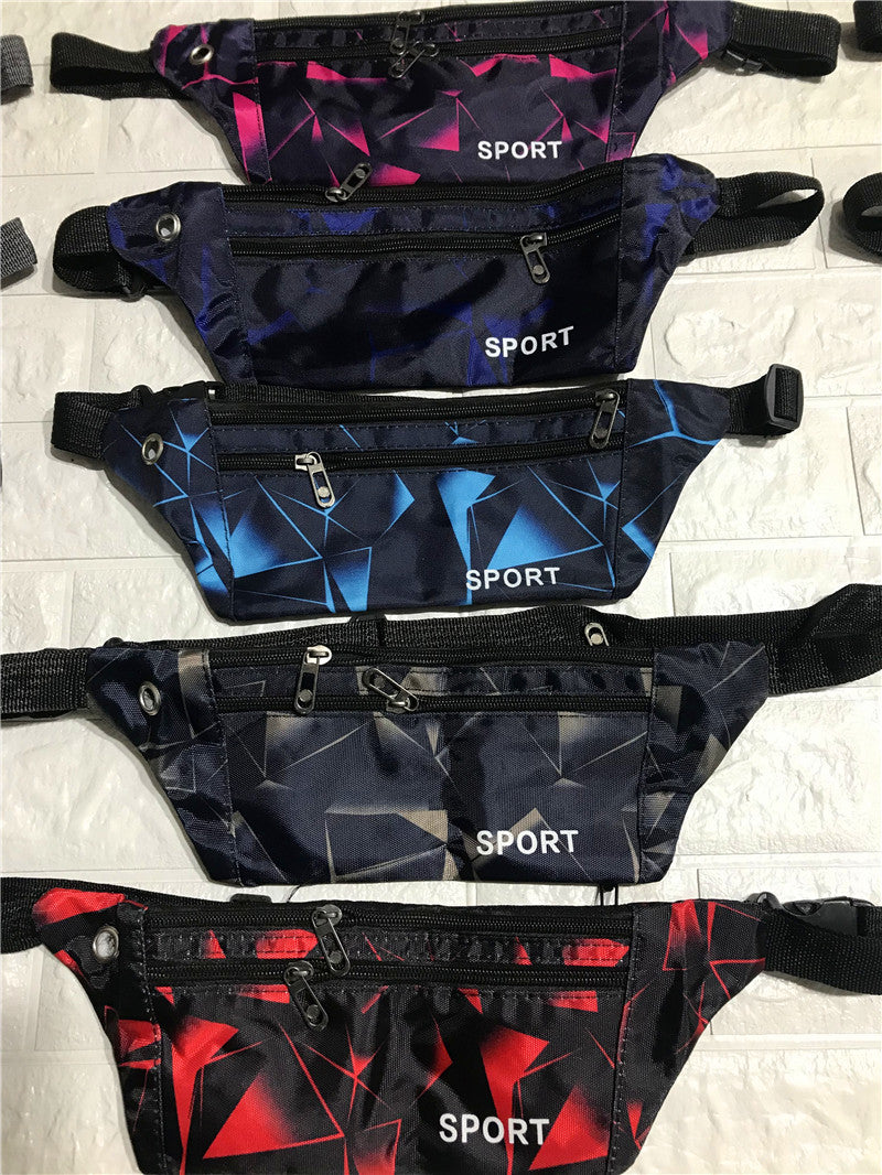 Camouflage Personal Portable Solid Color Mobile Men's Waist Packs