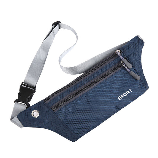Fashion Running Leisure Invisible Sport Plaid Bags