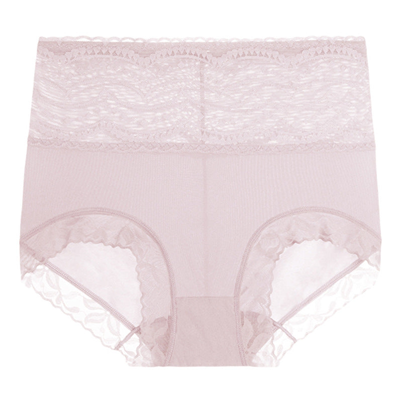 Women's Lifting Breathable Lace Ice Silk Seamless Panties