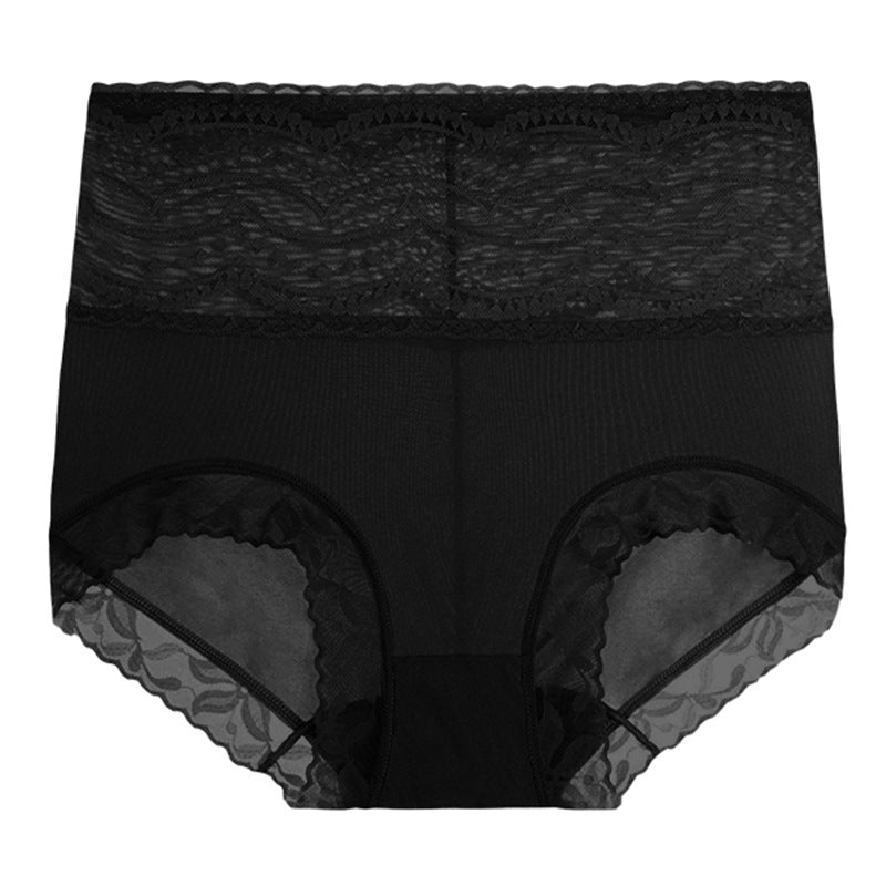 Women's Lifting Breathable Lace Ice Silk Seamless Panties