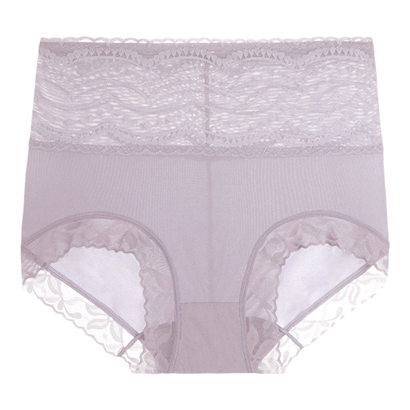 Women's Lifting Breathable Lace Ice Silk Seamless Panties