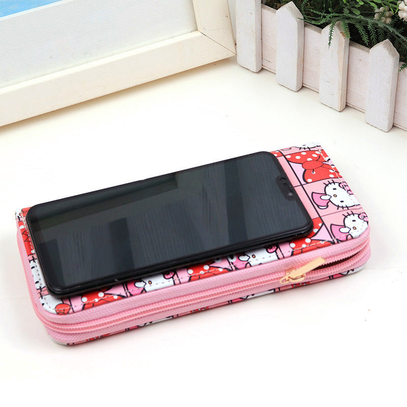 Versatile Cartoon Cute Doll Lady Storage Coin Purses