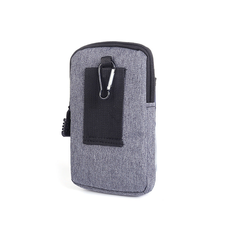 Men's Mobile Vertical Canvas Cell For Large Men's Waist Packs