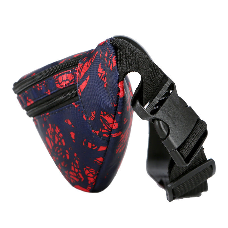 Women's & Men's & Exercise Oxford Cloth Waterproof Printed Men's Waist Packs
