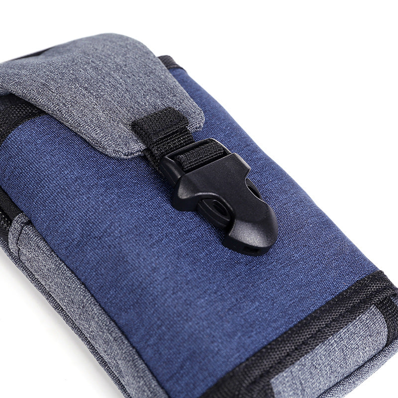 Men's Mobile Vertical Canvas Cell For Large Men's Waist Packs
