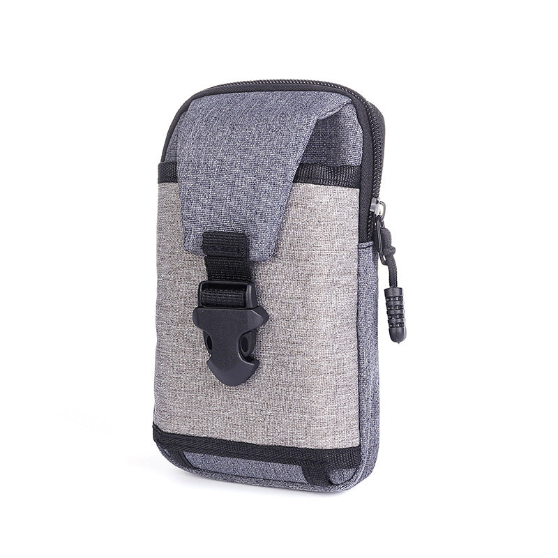 Men's Mobile Vertical Canvas Cell For Large Men's Waist Packs