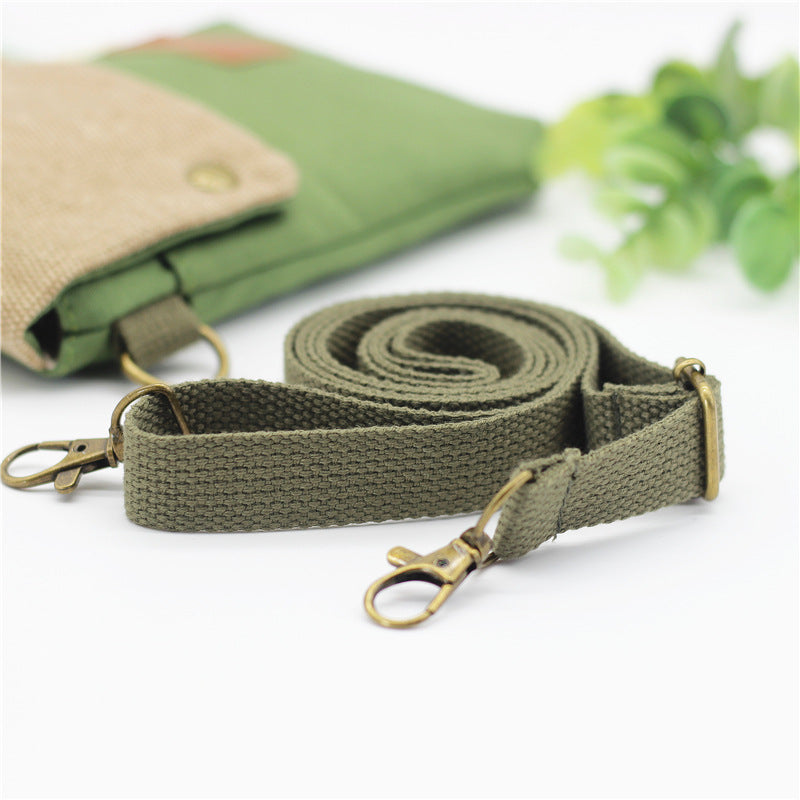 Women's Horse Solid Color Canvas Simple Fabric Lightweight Bags
