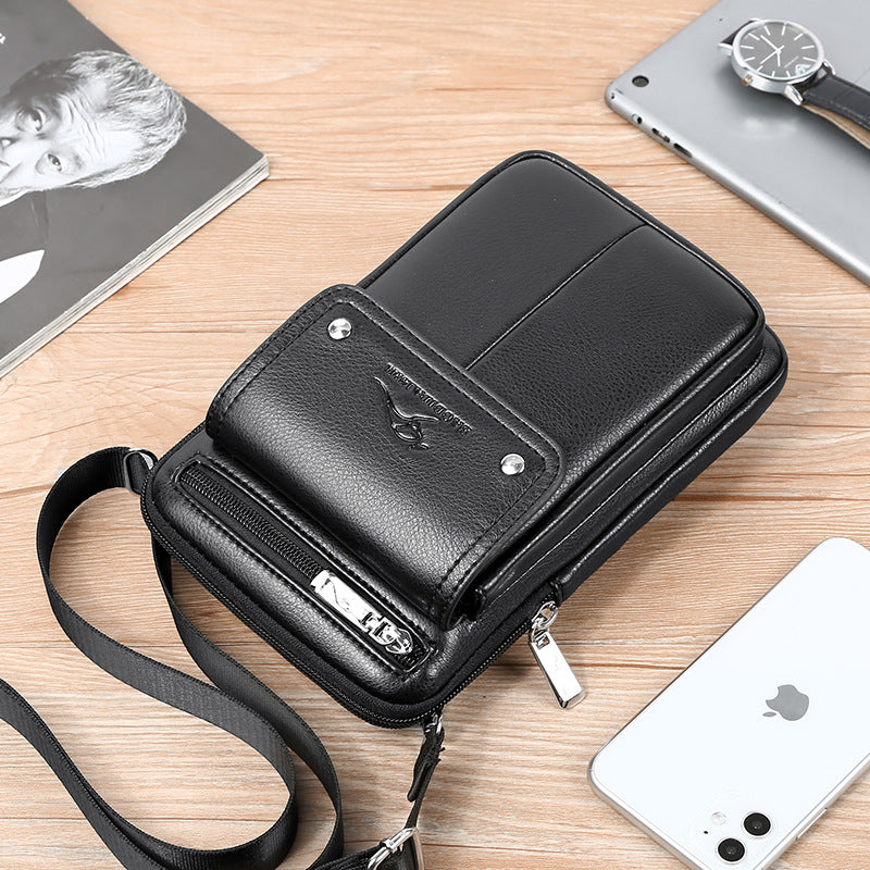 Men's Kangaroo Mobile Wear Large Capacity Men's Waist Packs