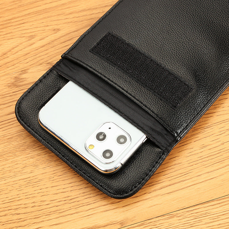 Pattern Climbing Button Carabiner Mobile Signal Shielding Bags