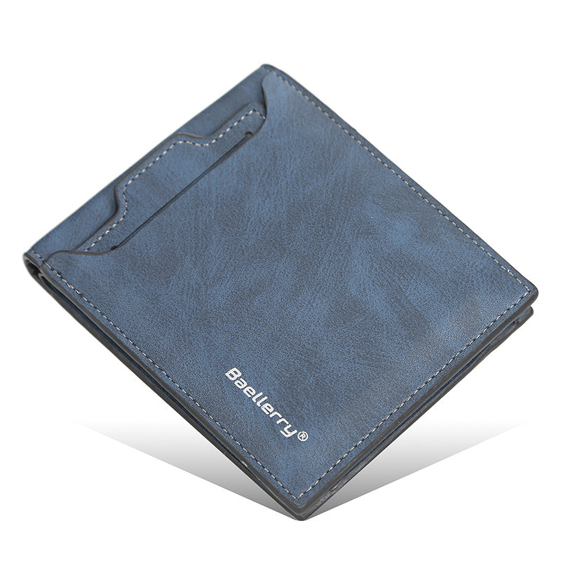 Men's Short Multiple Slots Fashion Open Horizontal Bags