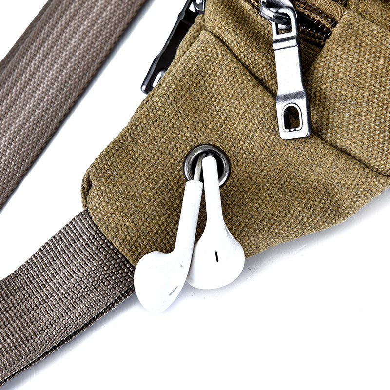 Women's & Men's & For Canvas Inch Mobile Running Leisure Men's Waist Packs