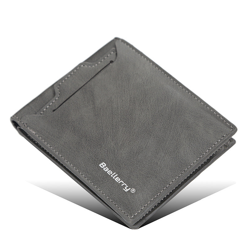 Men's Short Multiple Slots Fashion Open Horizontal Bags