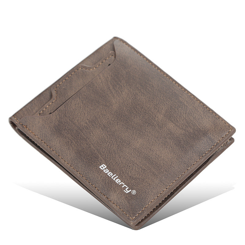 Men's Short Multiple Slots Fashion Open Horizontal Bags