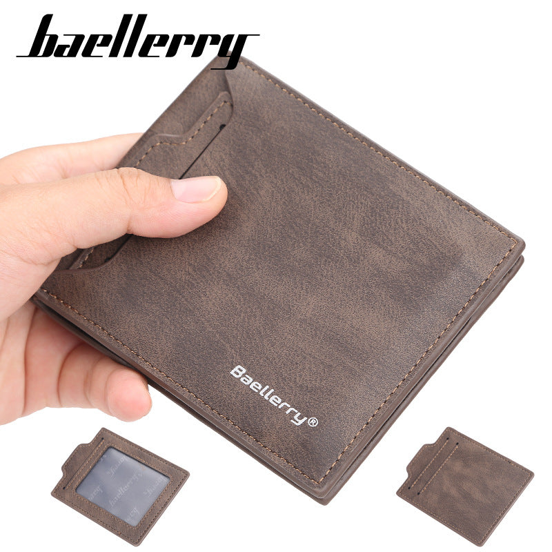 Men's Short Multiple Slots Fashion Open Horizontal Bags